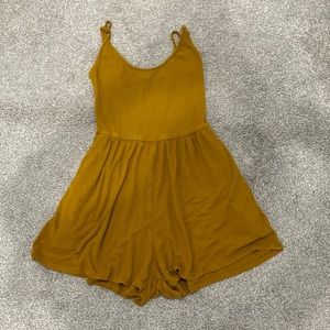 Mustard yellow romper